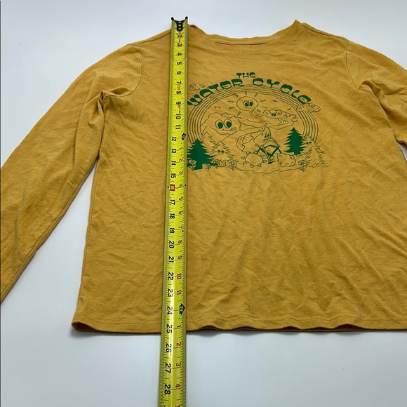 Cat & Jack Mustard Long Sleeve Tee - Picture 6 of 12